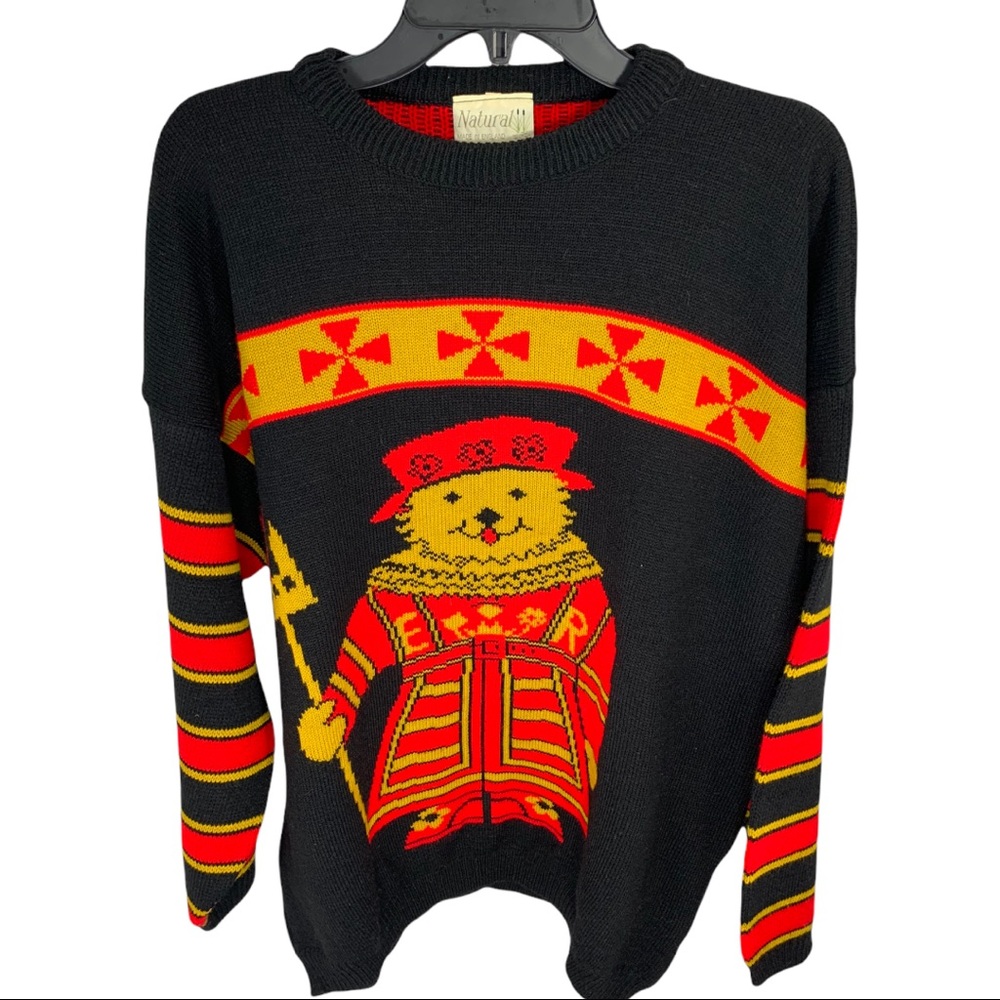 Vintage Royal Bear Made in England Sweater